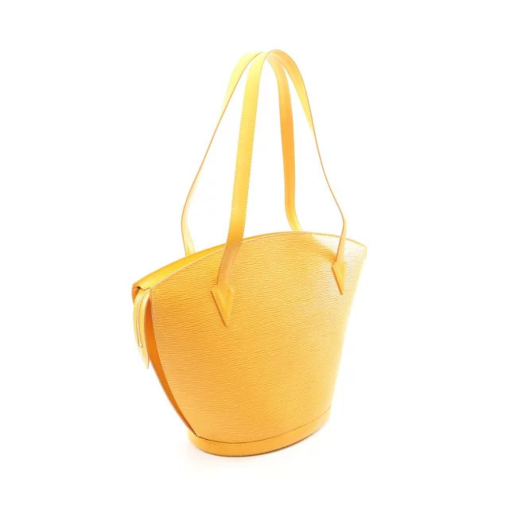 Louis Vuitton Saint Jacques Shopping Shoulder Bag Leather Epi Yellow - Picture 2 of 9